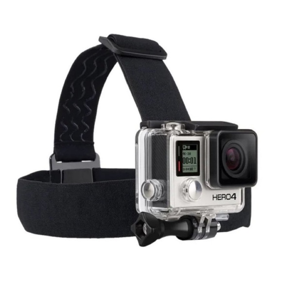 GoPro Protective Waterproof Housing Case and Head Strap for Cameras - Picture 4 of 12